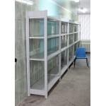 Стеллаж металлический на зацепах 2000х1000х800 | 3п | 200кг